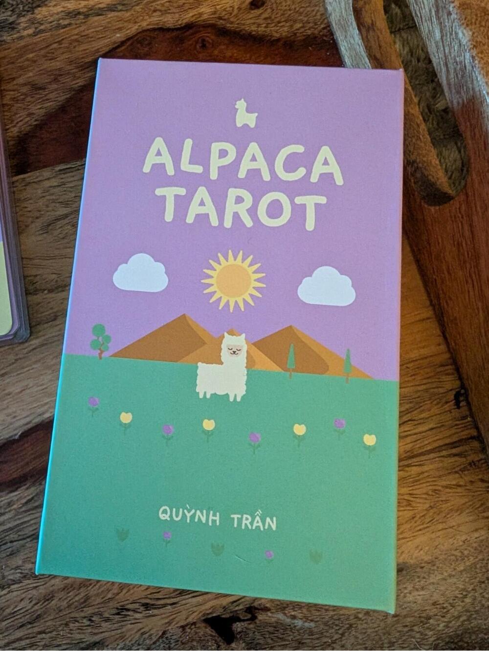 Alpaca Tarot Quynh Tran 1st Kickstarter Limited Ed Indie Tarot (Only 500 Exist) - Picture 2 of 8